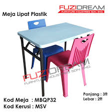 Inspirasi meja lipat ini terlihat seperti meja untuk kebutuhan luar rumah dari bahan plastik seperti biasanya. Pembekal Meja Lipat Pembekal Perabot Sekolah
