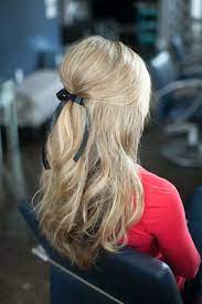 Pretty Simple Put A Bow On It Easy Hairstyles For Long Hair Hair Styles Hairstyle