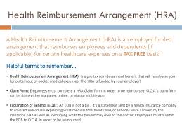 However, in some cases, a reimbursement may be considered taxable, depending on the nature of the reimbursement or for certai. Hra Fsa Commuter Employee Guide Ppt Download