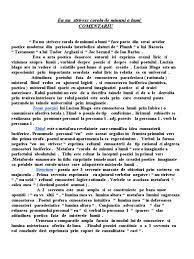 Metafora revelatorie ,, corola de minuni a lumii, imagine a perfecţiunii, prin ideea de cerc, semnifică misterele universale. Comentariu Eu Nu Strivesc Corola De Minuni A Lumi