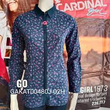 Kemeja cardinal original 9379 baju koko cardinal pria cowokrp245.000: Golaz Cardinal Kemeja Cewek Atasan Baju Perempuan Hem Lengan Panjang Wanita Lazada Indonesia