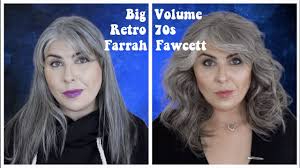 Farrah fawcett hair hasnt been big in a while. Big Volume Curls 70s Retro Farrah Fawcett Hair Tutorial Youtube