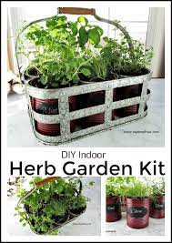 Make This Easy And Inexpensive Diy Indoor Herb Garden Kit From Recycled Cans Gardening Herbgarden Indoorpl Indoor Herb Garden Herb Garden Kit Garden Kits