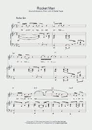 Sheet music arranged for piano/vocal/chords, and singer pro in bb major (transposable). Rocket Man Piano Sheet Music Onlinepianist