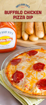 Sweet Baby Ray S Tailgatecertified Buffalo Chicken Pizza Dip Pizza Dipping Buffalo Chicken Pizza Chicken Pizza