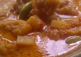 10:20 500 gr pepaya muda 70 ml santan kental 1500 ml air 1 sdt garam 1 sdm kaldu bubuk 7 siung bawang merah iris 5 ibu jari lengkoas 5 lbr daun. Resep Sayur Kentang Krecek Masakan Mama Mudah