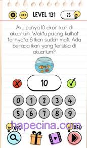Maybe you would like to learn more about one of these? Kunci Jawaban Brain Test Level 131 140 Lengkap Dengan Gambar