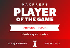 Ariauna Thigpen's Hardaway High School Bio