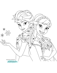 Frozen 2 princess coloring pages. Frozen 2 Coloring Pages Coloring And Drawing