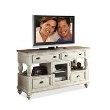 Here's a quick guide on how to think about tv stand size and how to measure for it in your home. 32541 Riverside Furniture Coventry Two Tone Tall Tv Console