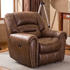 amazon com anj electric recliner chair w breathable bonded leather classic single sofa home theater recliner seating w u sofa home single sofa recliner chair