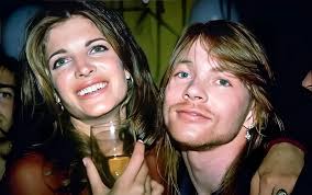 While in France for a show, Axl Rose bought then-girlfriend, supermodel  Stephanie Seymour, who was then in New York, a stuffed elephant for her  birthday. Rose had a crew member book the