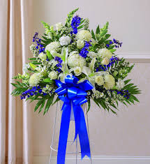 Palm beach international airport (pbi) is the main airport serving the west palm beach, boca raton, and palm beach areas. Blue And White Sympathy Standing Basket Basket Poster