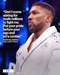 Anthony Joshua accepts shock Andre Ward call-out 🎯 🔗  https://buff.ly/daneJCs