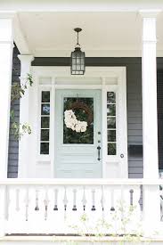 Caliente af 290 the benjamin moore color of the year 2018. Front Door Color For Blue Grey House Novocom Top