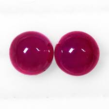 3 15 Cts Natural 6 3 Mm Ruby Loose Gems Round Cab Pair Unheated Madagascar Offer Unbranded In 2020 Loose Gemstones Gemstone Sale Gems