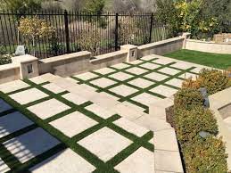 Why should i use travertine pavers vs other paving materials? Everyone Loves Porcelain Travertine Fg Pavers And Turf