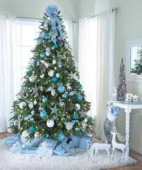 Christmas lights (also known as fairy lights, festive lights or string lights) are lights often used for decoration in celebration of christmas. 35 Frosty Blue And White Christmas Decor Ideas Digsdigs