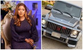Toyin abraham, born olutoyin aimakhu is a nigerian film actress, filmmaker, director and producer. Actress Toyin Abraham Purchases Monster Mercedes G Wagon African Glitz Magazine