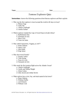 Do you know the secrets of sewing? 8th Grade Social Studies And History Assessment Resources Page 1 Teachervision