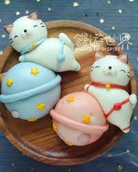 space cat salted egg lava steamed buns 太空喵星鹹蛋流沙包子 3dsteamedbuns bakingworkshop workshopcollaboration 饅頭 造型饅頭 饅頭課程 馒头 造型馒头 thức ăn ẩm thực trang miệng