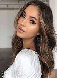 Lace Front Bob Human Wigs With Baby Hair Brown Highlights P2 6 Brown Hair Balayage Brunette Hair Color Balayage Hair