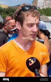 Azores. 29th June, 2013. Gary Hunt INTERVIEWS at Red Bull Cliff Diving 2013 