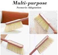 Plastic Cleaning Brush with Soft Long Bristles - Blue/Red/Green - 37x22x9cm  - Easy to Clean, Non-Slip Handle - Ideal for Tight Spaces & Cracks - 215g  ...