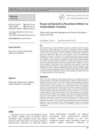 Pdf Koyun Ve Kecilerde Ic Parazitlerin Surdurulebilir Yonetimi
