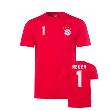 Manuel neuer of muenchen looks on during the bundesliga match between fc bayern muenchen and vfb stuttgart at allianz arena on. Kinder T Shirt M Neuer Offizieller Fc Bayern Store