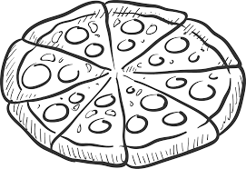 Maybe you would like to learn more about one of these? Pizza Slice Clipart Png Pizza Clipart Black And White Kebab Black And White Vector Png 4262043 Vippng