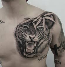 Hình xăm hổ được cư dân mạng săn lùng, rất ưu chuộng hiện nay và đặc biệt nhất hình hổ xuống núi thể hiện sức mạnh, dũng mãnh khi xăm hình con hồ này. 100 Best Tattoo Models