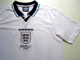 England Vs Netherlands Euro 1996 Home Football Shirt Dizajn Futbolok