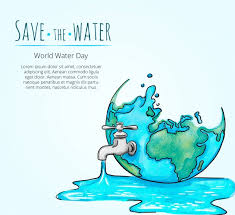 Cute Earth And Water Illustrator Design Inspiration Illustration Inspiration Save Water Poster Drawing Save Water Drawing World Water Day