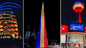 Salvaresalvați cea mai inalta cladire din lume pentru mai târziu. Foto Video Drapelul Romaniei Pe Cea Mai InaltÄƒ ClÄƒdire Din Lume Ce ClÄƒdiri Simbol Au Mai Purtat Steagul Nostru De 1 Decembrie