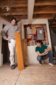 A subfloor is a sort of floor cover for your basement, which elevates the floor itself and creates a strong and sturdy shield to prevent water from seeping through. It S Important To Level A Plywood Or Wood Subfloor Before You Install Any Kind Of Floor Cover Laminate Flooring Refinishing Floors Installing Laminate Flooring