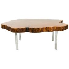 Hi all, i have a large slab redwood slab destined to be a coffee table (see picture). 1970s Redwood Slab Coffee Table At 1stdibs