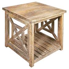 Washed Ood End Table Beach House Furniture Coastal Style Furniture Furniture