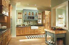 The lightness of the color helps keep your home looking bright, while the rosiness of the peach gives your room a warmer appearance. Oak Cabinets Ideas On Foter