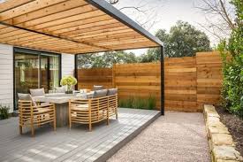 Terrassenuberdachung Holz Garten Terrasse Modern Gestaltung Gartenmoebel Prodest Kies Schon Pins Sichtschutzfur Outdoor Pergola Pergola Patio Modern Pergola