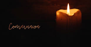 Christmas Candles Communion Still Background