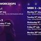 July Holiday Workshops 2026