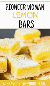 Pioneer Woman Lemon Bars In 2020 Lemon Bars Pioneer Woman Lemon Bars Lemon Bars Recipe