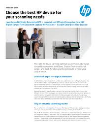 Download the latest and official version of drivers for hp laserjet enterprise 500 mfp m525. Choose The Best Hp Device For Your Scanning Needs Manualzz