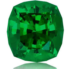 Outstanding Tsavorite Cushion 1 91 Carats Rare Gemstones Tsavorite Green Gemstones