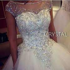 Ball Gown Wedding Dresses 2015 New Gorgeous Dazzling Princess W1455 Bridal Real Image Luxurious Tul Ball Gown Wedding Dress Bridal Ball Gown Ball Gowns Wedding