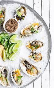 Smoked Oysters With Spicy Miso Butter Is A Great Grilling Recipe For Easy Entertaining By Major League Baseb Appetizer Recipes Oyster Recipes Shellfish Recipes