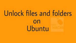 And, in a console, try. How To Unlock Any Files And Folders On Ubuntu Deepin Linuxmiint Youtube