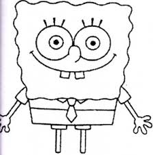 Gambar spongebob keren hitam putih. Pembelajaran Saung Step By Step Pembuatan Kartun Spongebob Masim Vavai Sugianto