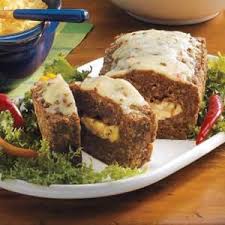 Pepper Jack Meat Loaf Recipe Stuffed Peppers Recipes Meatloaf Recipes